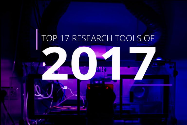 Top 17 Research Tools of 2017