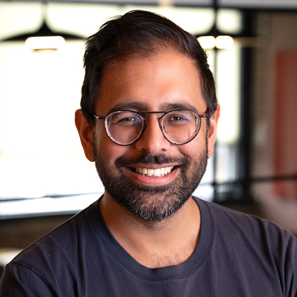 Image of Yusuf in our office 